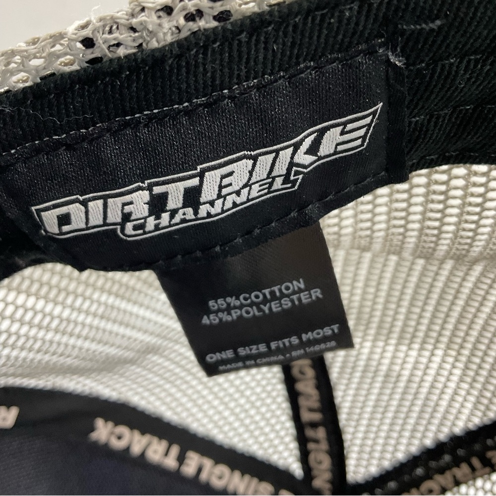Dirt Bike Channel Trucker hat one size - Picture 8 of 8